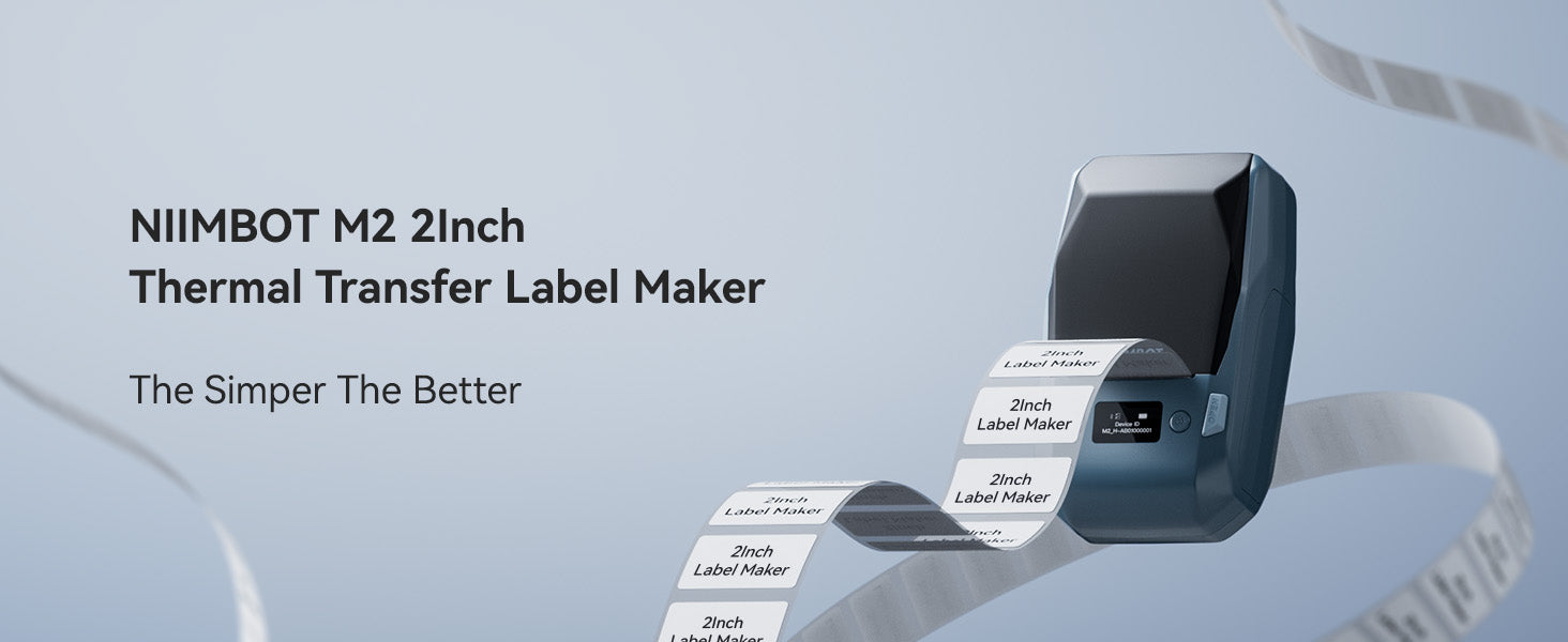 Boost Efficiency with the M2 Thermal Transfer Label Maker - Your Ultimate Labeling Solution