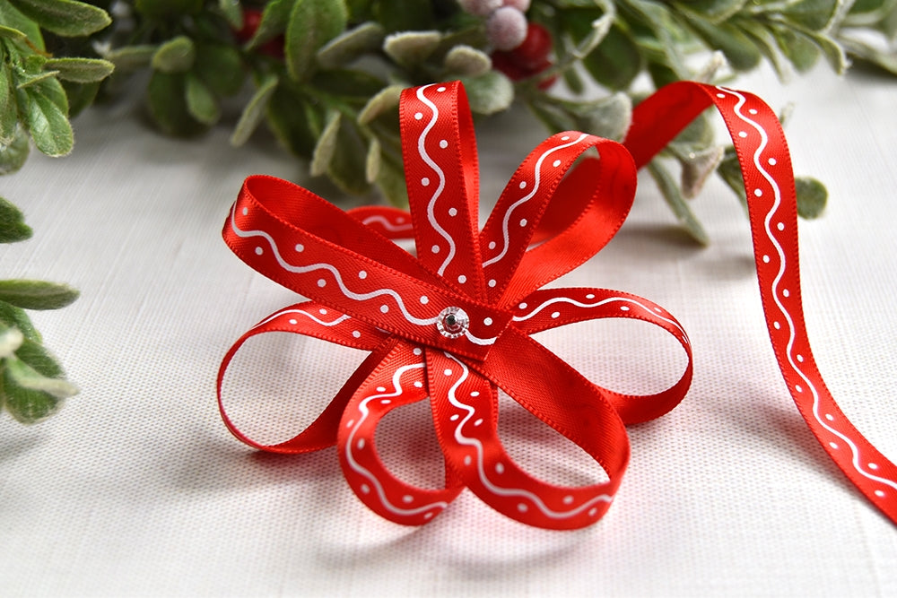 Create Your Own Personalized Christmas Gift with Satin Ribbons