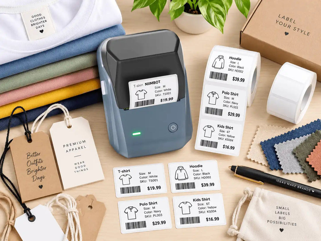 How to Create Barcode Labels for Clothing?