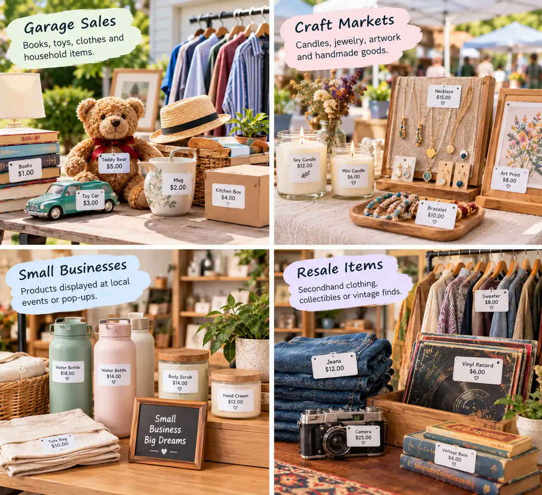 How Can I Create My Own Price Stickers?