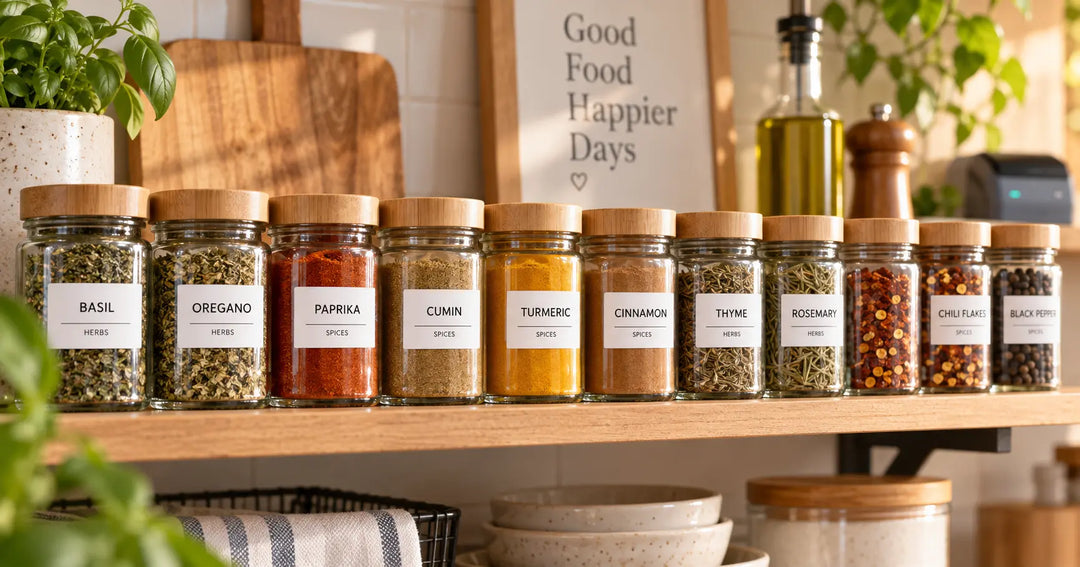 How to Label Spice Jars: A Simple Guide to a More Organized Pantry