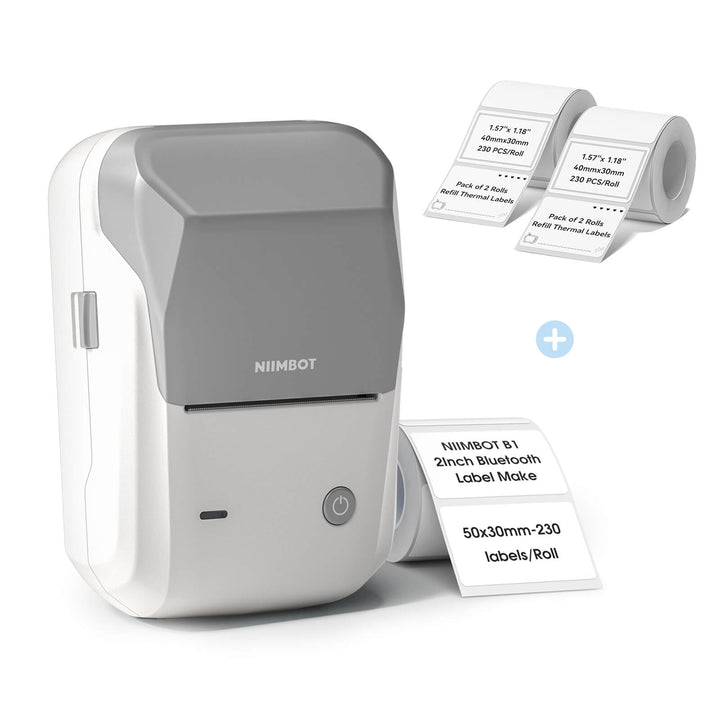 B1 Inkless Thermal Label Printer, Create Professional Labels with Ease