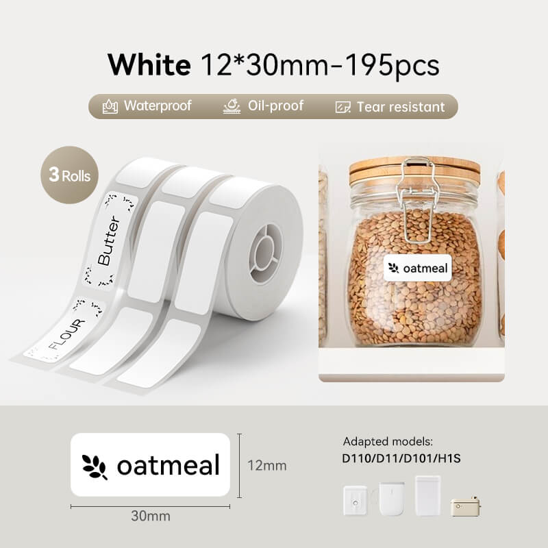 Sada etiket pro D11, D110, D101