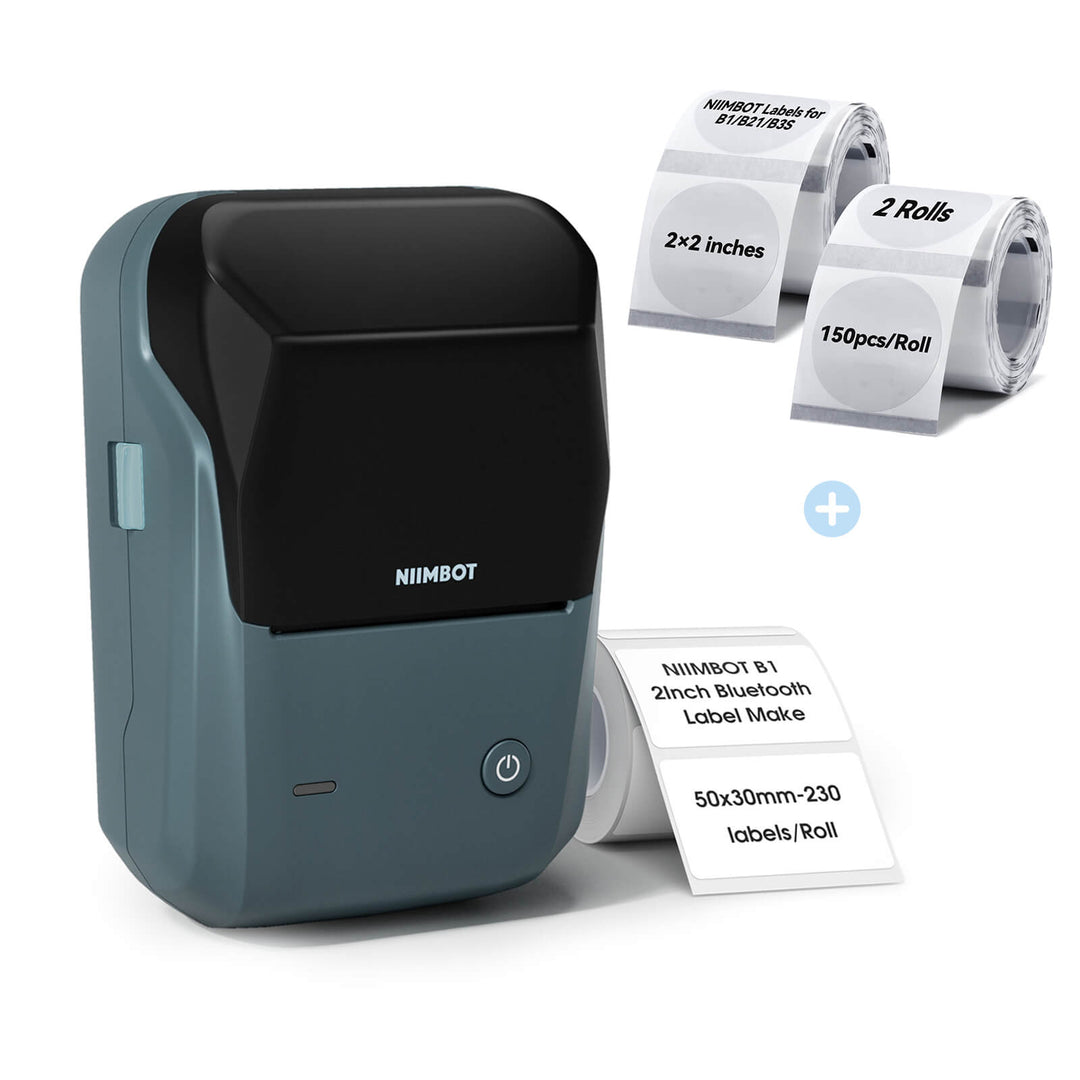 B1 Inkless Thermal Label Printer, Create Professional Labels with Ease