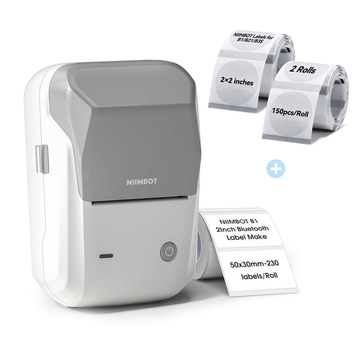 B1 Inkless Thermal Label Printer, Create Professional Labels with Ease