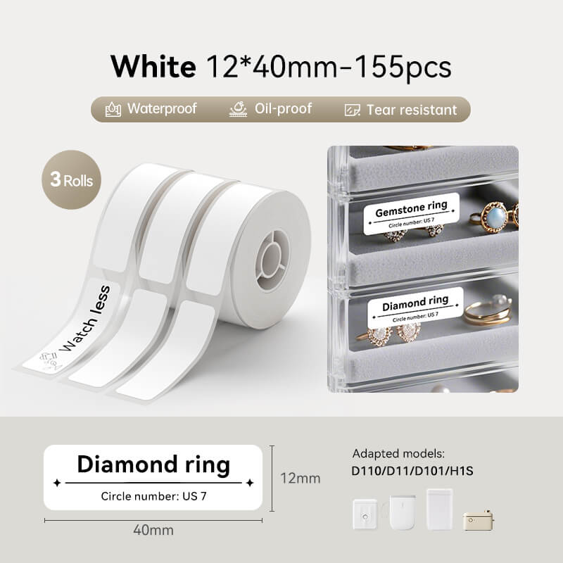 Sada etiket pro D11, D110, D101