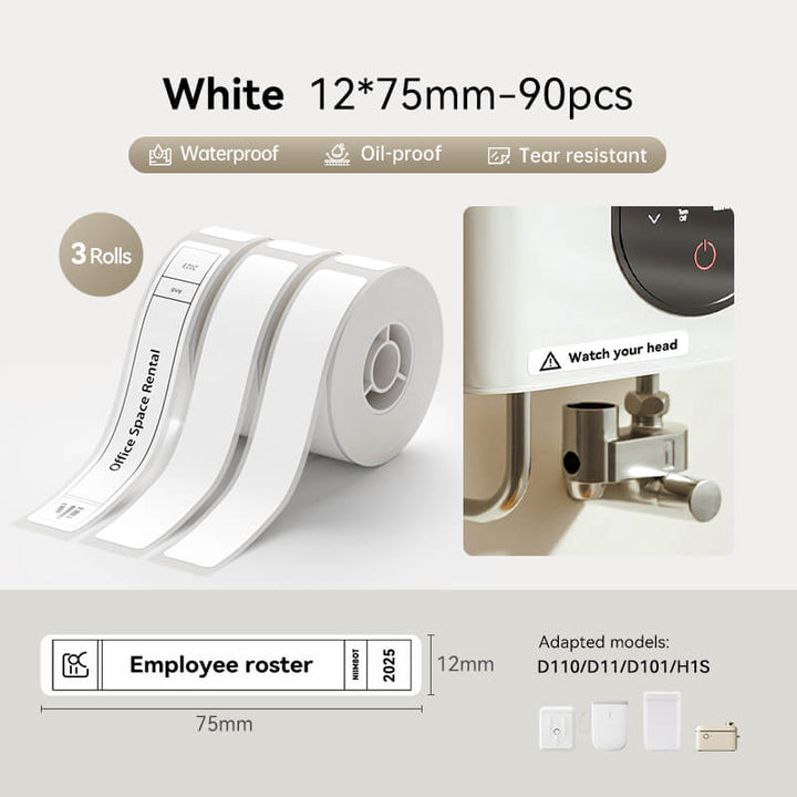 Sada etiket pro D11, D110, D101