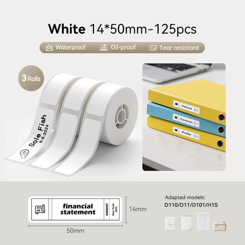 Sada etiket pro D11, D110, D101