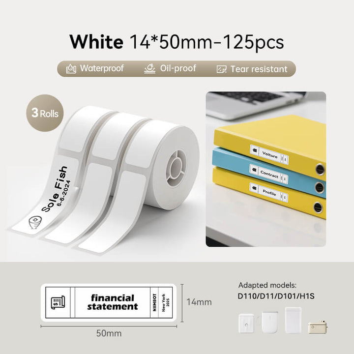 Sada etiket pro D11, D110, D101