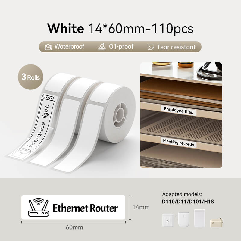 Sada etiket pro D11, D110, D101