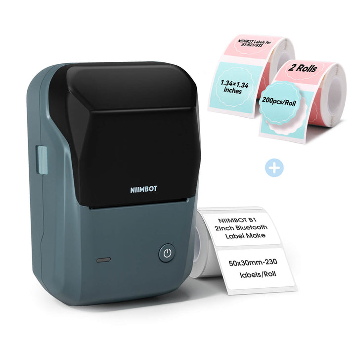 B1 Inkless Thermal Label Printer, Create Professional Labels with Ease