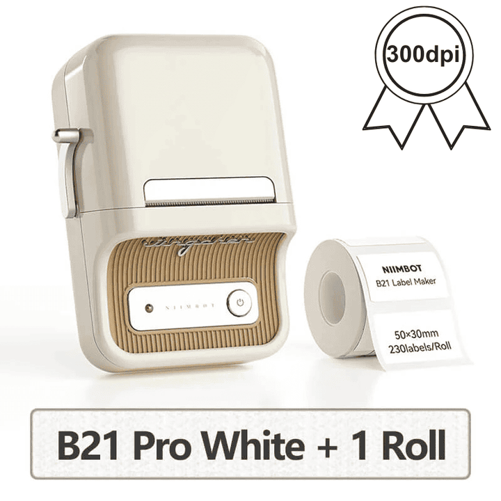 B21 Bluetooth Thermal Label Printer, Efficient for Home, Office, Business