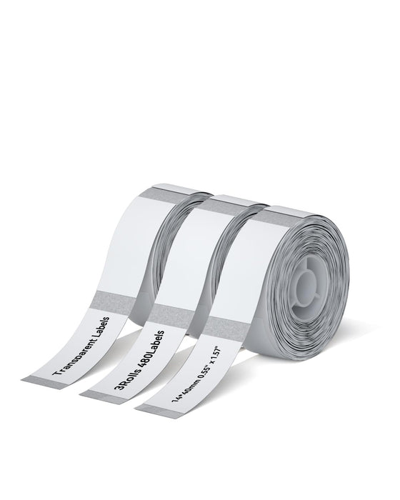 Transparent Label Tape for D11, D110, D101