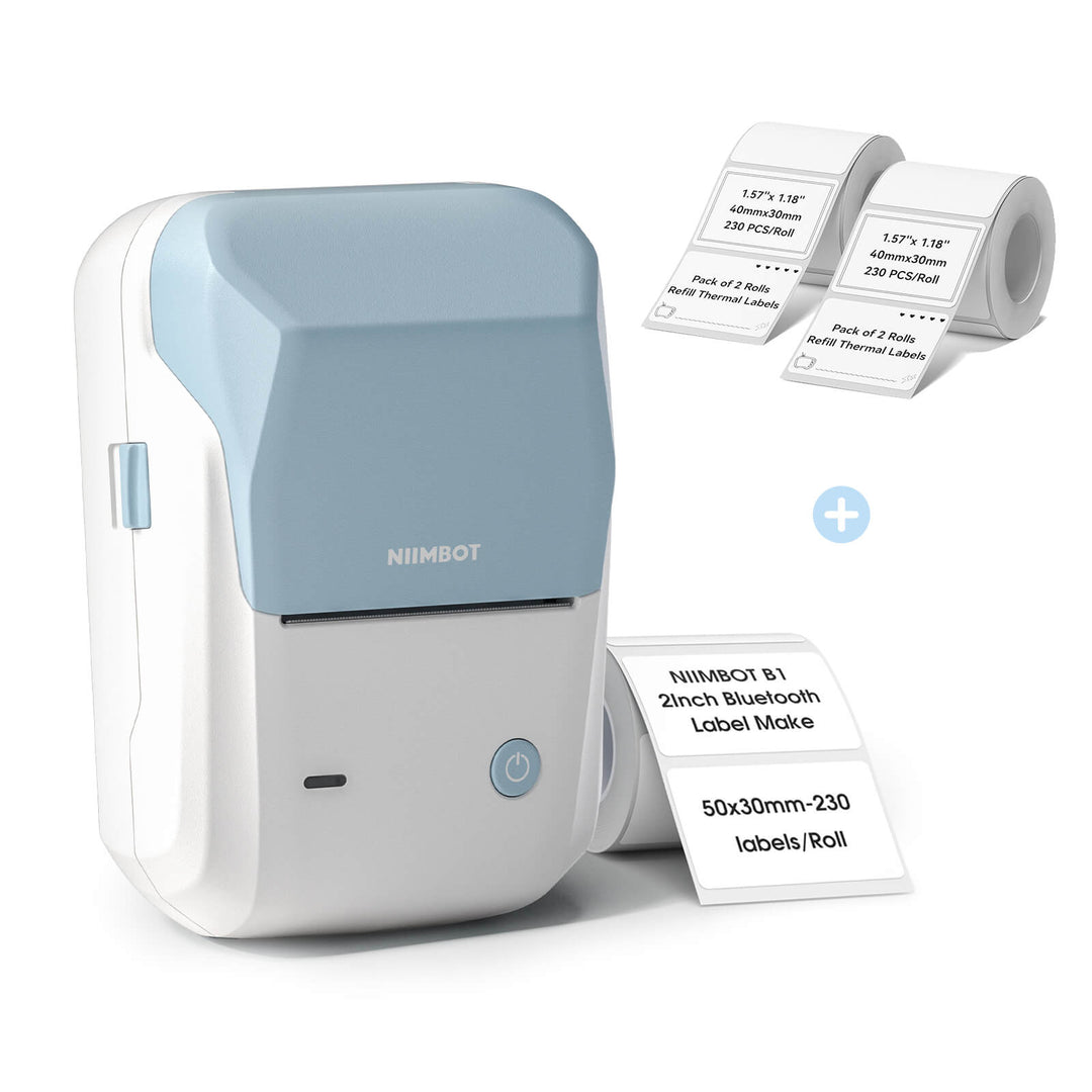 B1 Inkless Thermal Label Printer, Create Professional Labels with Ease