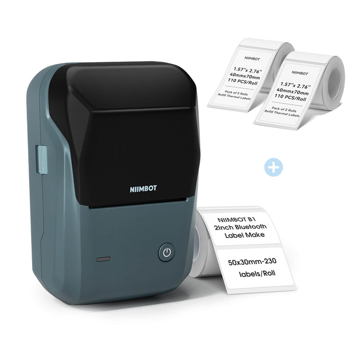 B1 Inkless Thermal Label Printer, Create Professional Labels with Ease