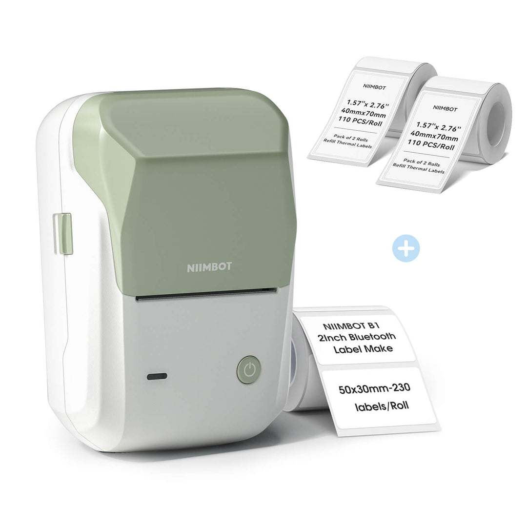 B1 Inkless Thermal Label Printer, Create Professional Labels with Ease