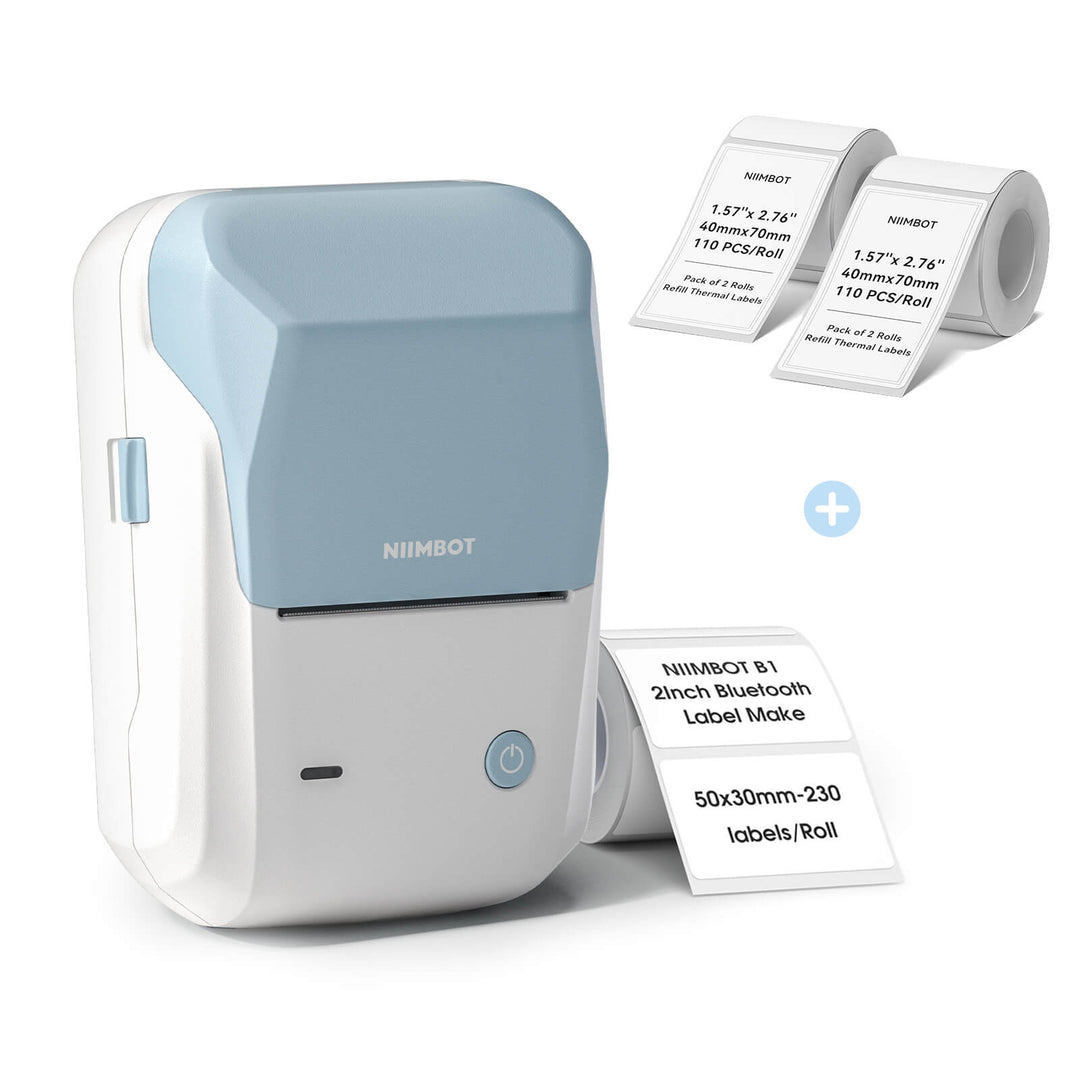 B1 Inkless Thermal Label Printer, Create Professional Labels with Ease