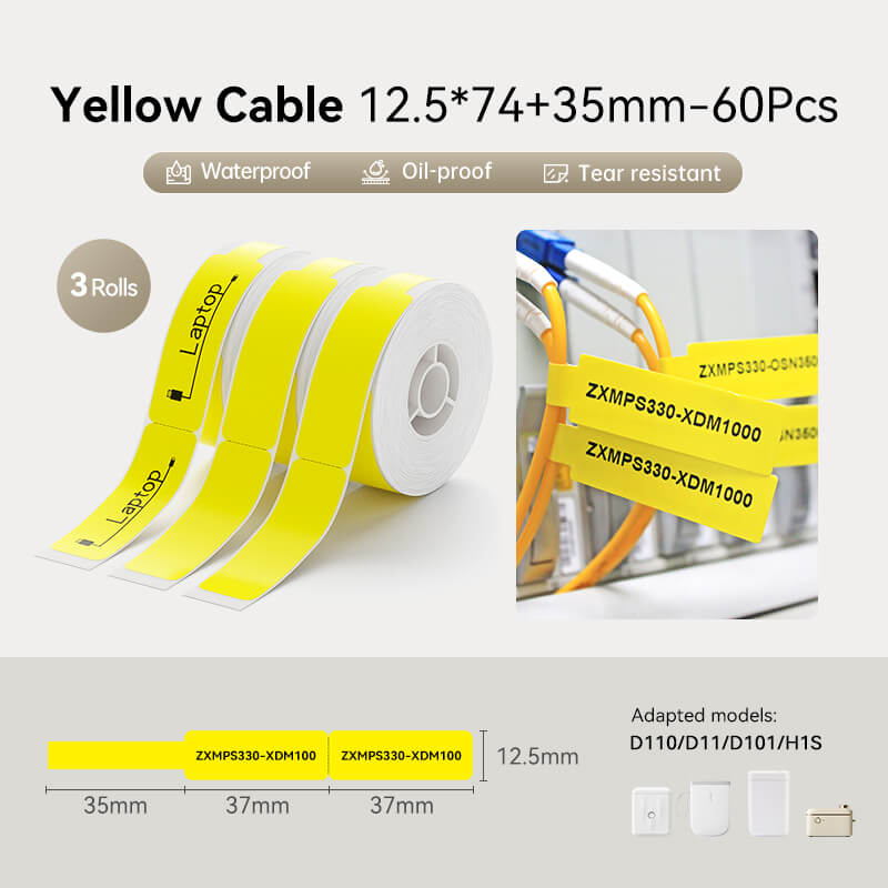 Sada etiket pro D11, D110, D101