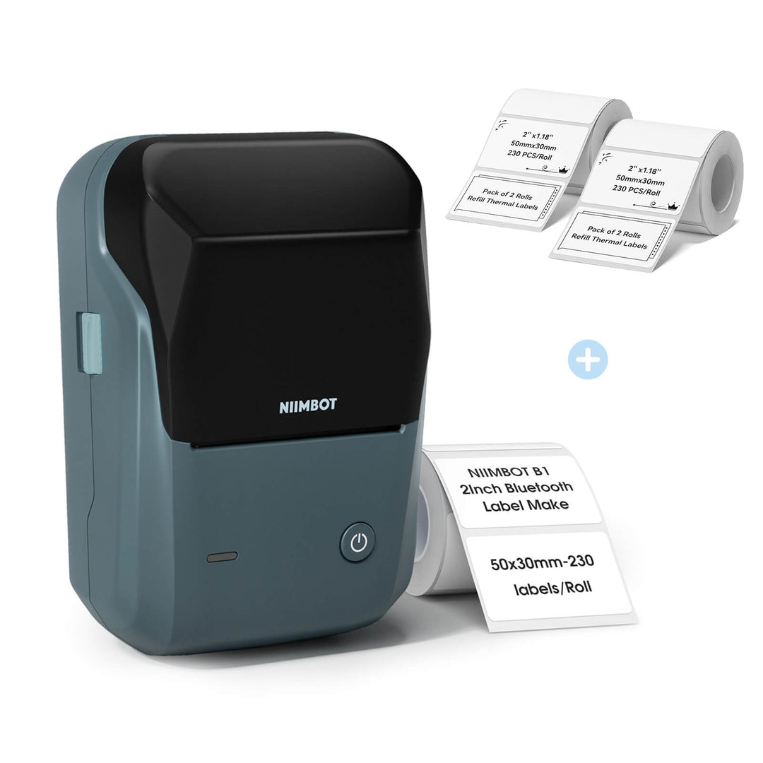 B1 Inkless Thermal Label Printer, Create Professional Labels with Ease