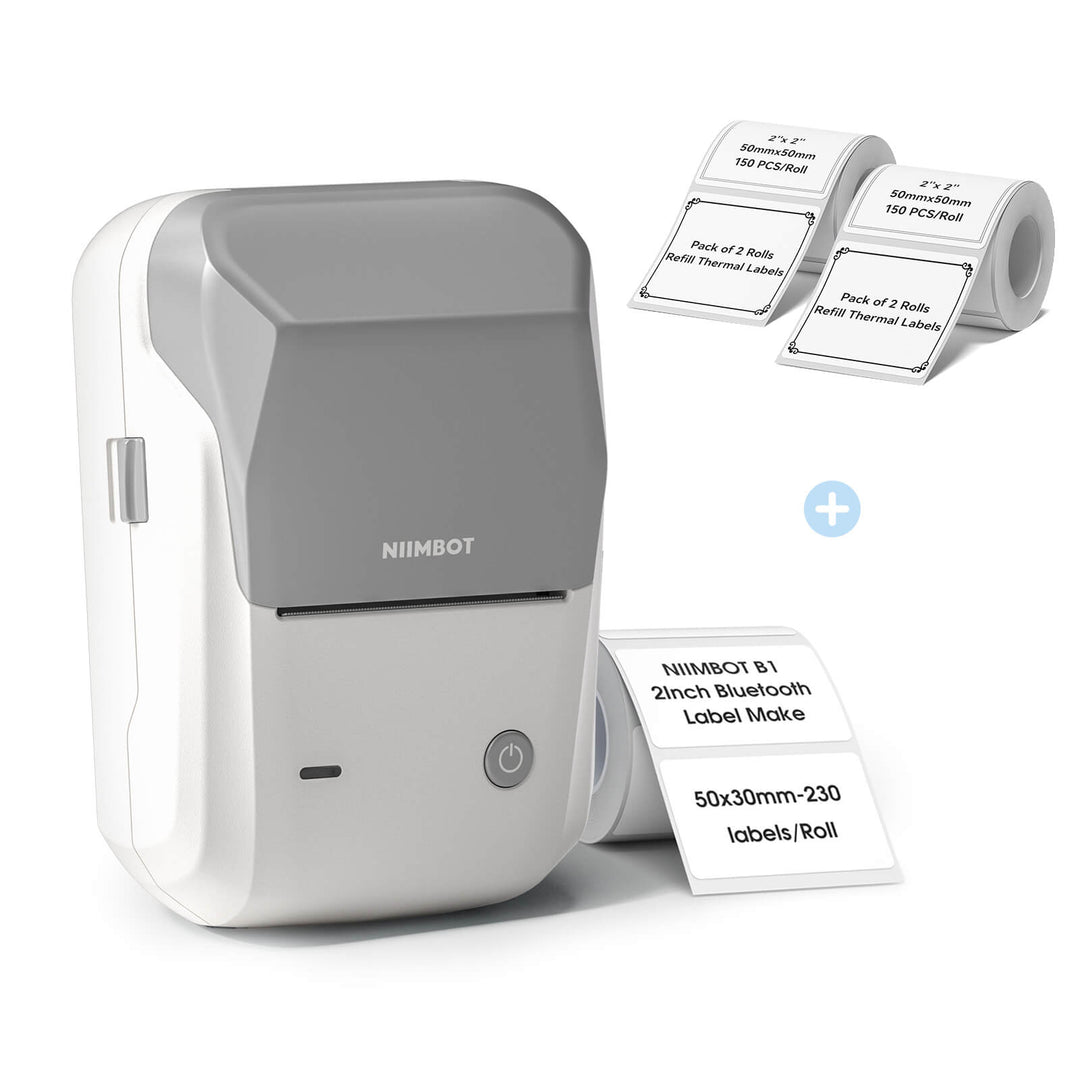 B1 Inkless Thermal Label Printer, Create Professional Labels with Ease