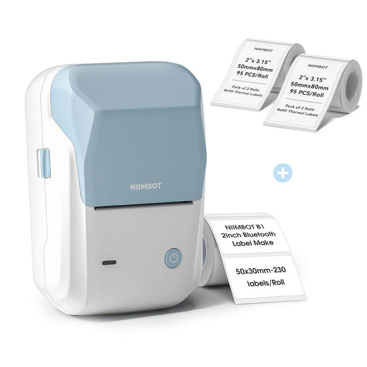 B1 Inkless Thermal Label Printer, Create Professional Labels with Ease