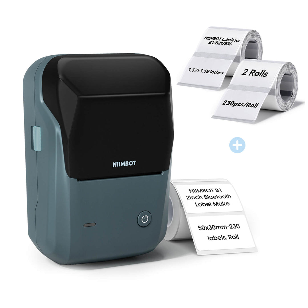 B1 Inkless Thermal Label Printer, Create Professional Labels with Ease