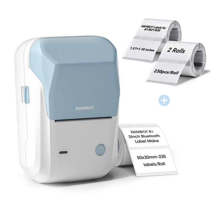 B1 Inkless Thermal Label Printer, Create Professional Labels with Ease