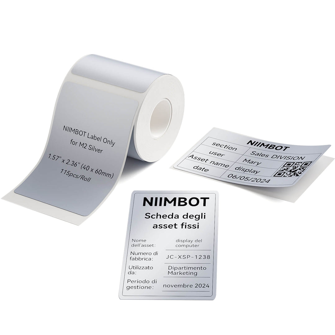 Thermal Transfer Label Printer Labels for M2