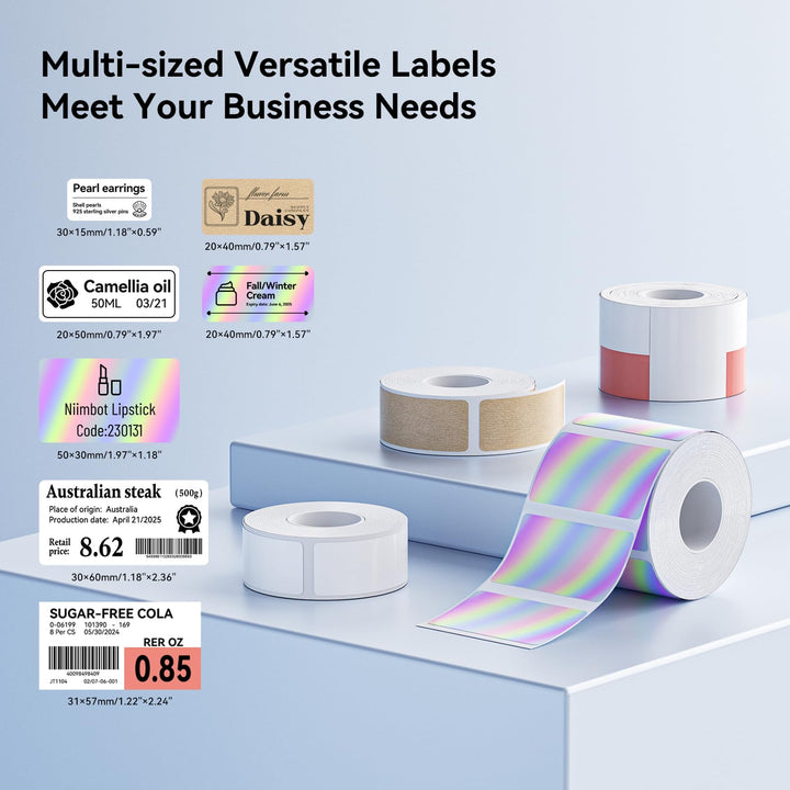 NIIMBOT M2 Thermal Transfer Label Maker, Smart Color Printing with Phones & PC for Office, Lab, Vial Bottle