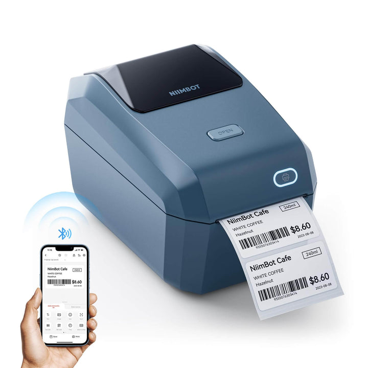 K3 3 Inch Thermal Label Maker - High-Speed Bluetooth Connection for Business