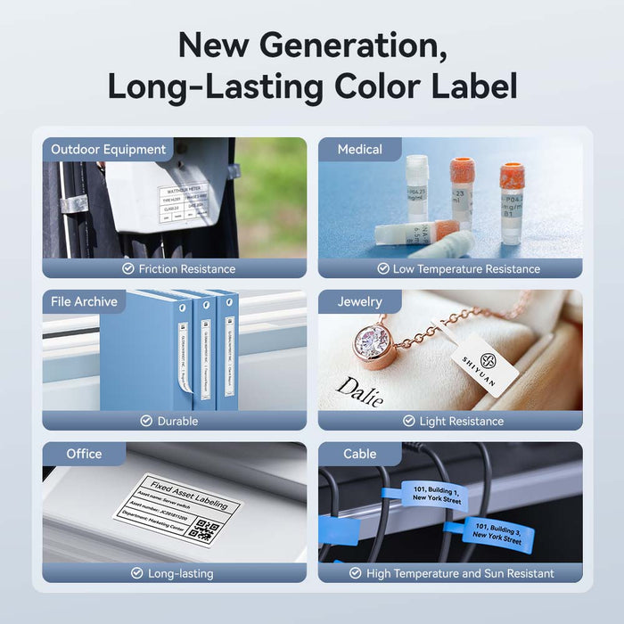 2024 NEW RELEASE! M2 2 Inch Thermal Transfer Label Maker - Smart Color Printing with Phones & PC