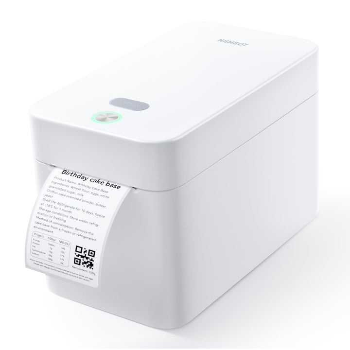 NIIMBOT K2 Desktop Thermal Label Printers 2 Inches Inkless Label Machine for iOS, Android, Laptop, Wireless Printer for Small Business