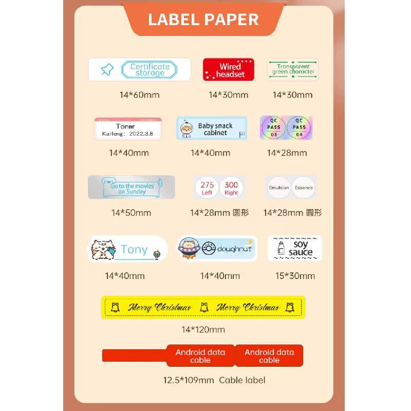 Label N1 NIIMBOT Label Tape For N1/B18