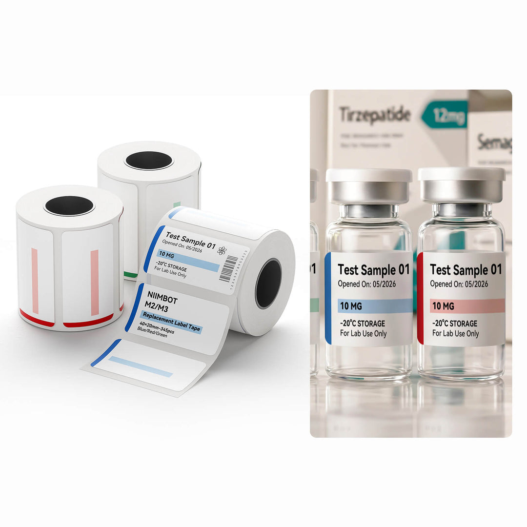 Thermal Transfer Label Printer Labels for M2, M3