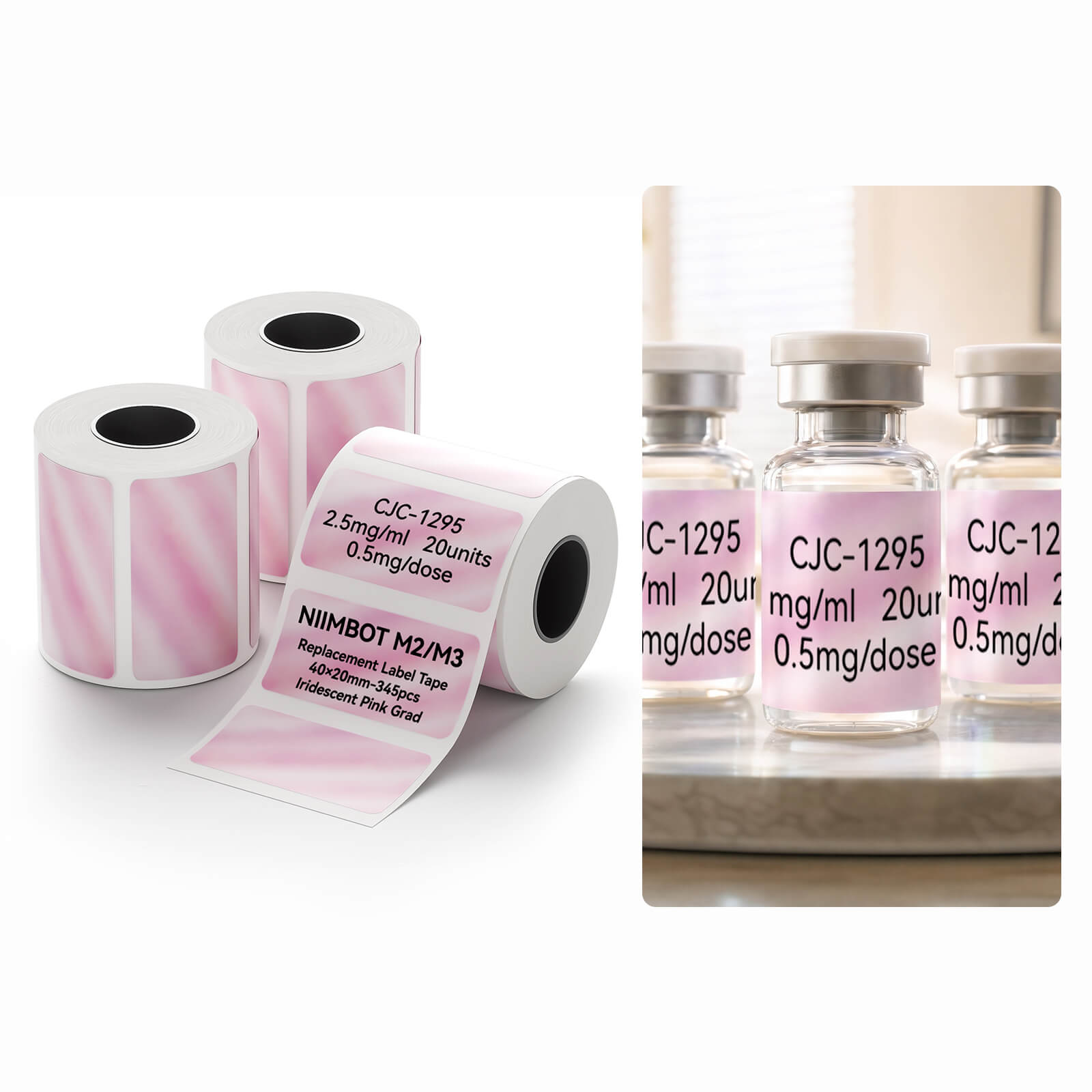 Thermal Transfer Label Printer Labels for NIIMBOT M2 —— NIIMBOT