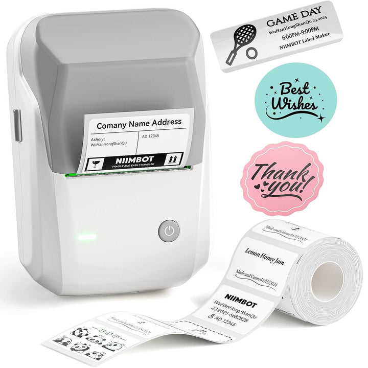 NIIMBOT B1 Inkless Thermal Label Printer light sand