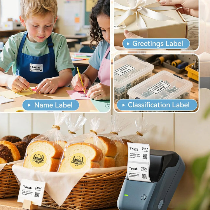 NIIMBOT B1 Multifunctional Office Label Printer