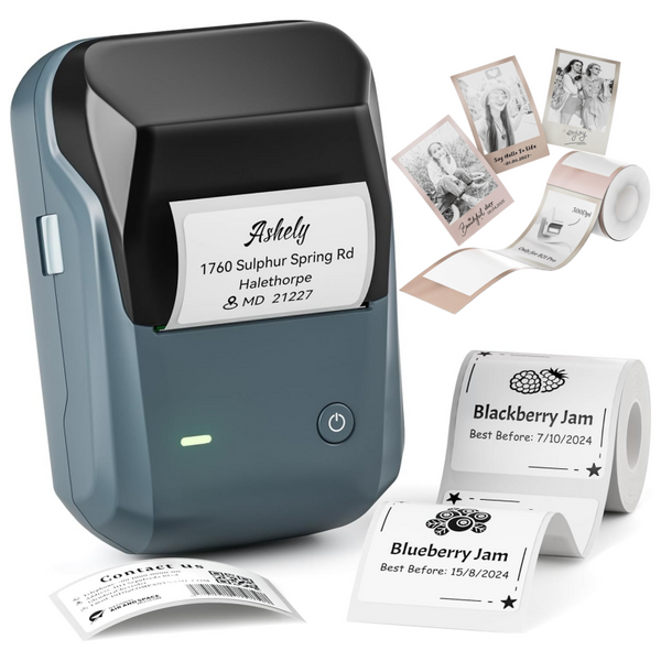 NIIMBOT B1 Pro Label Maker, 300DPI HD Label Printer, Ideal for Notes,