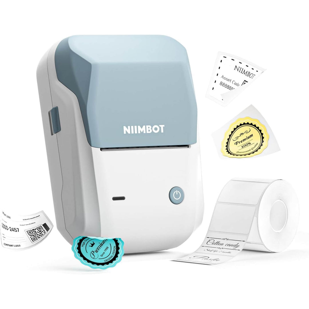 NIIMBOT B1 Thermal Logistics Label Printer sky blue