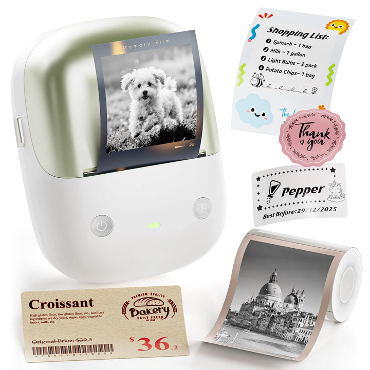 NIIMBOT B2 Pro 300 DPI High Definition, Portable Thermal Label Printer with Fun APP for Photos, Scrapbook, Home,School Oragnization