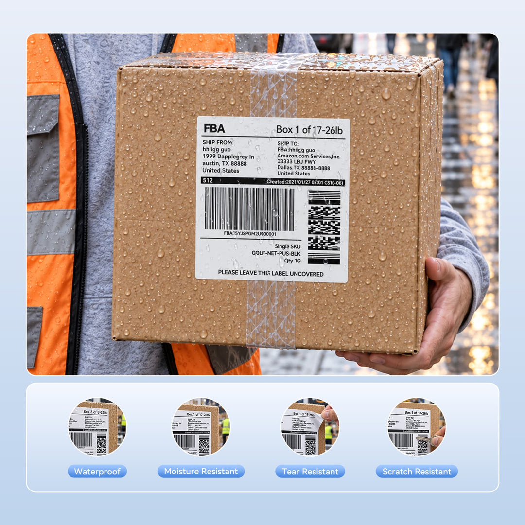NIIMBOT B4 4-Inch Thermal Label Printer for Shipping Label, Package Label & Warehouse Logistic
