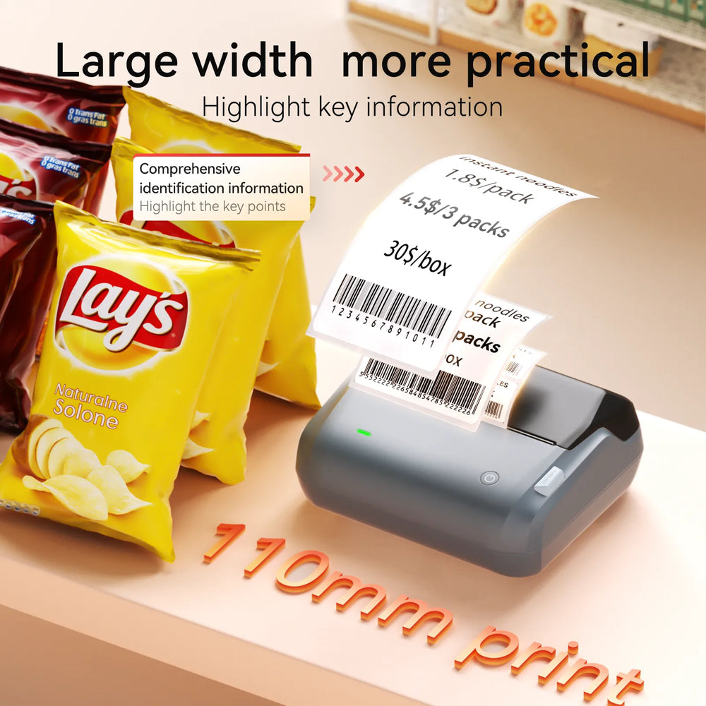NIIMBOT B4 Inkless Thermal Label Maker for Supermarket/Retail