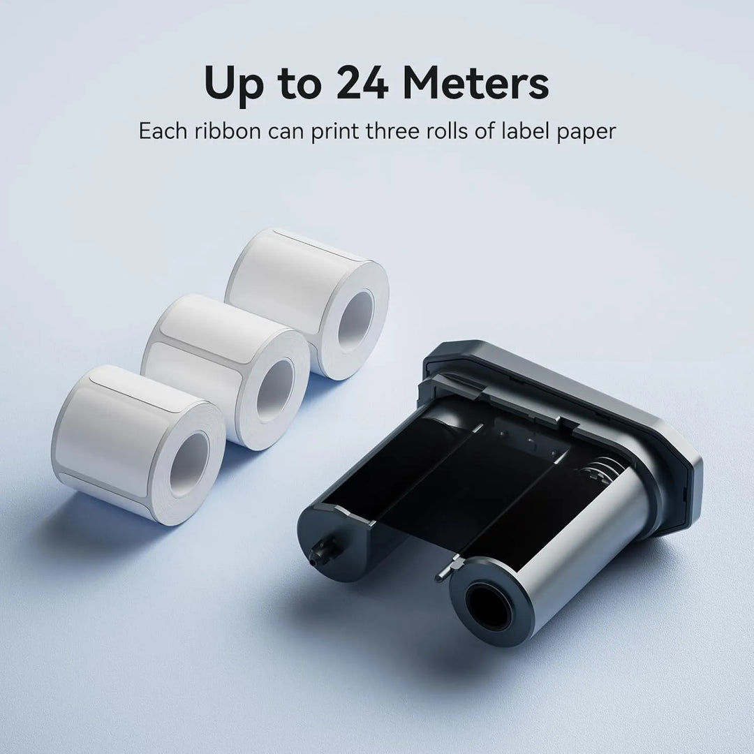 NIIMBOT Compatible M2 Labeling Ribbon, Replacement Refill Tapes