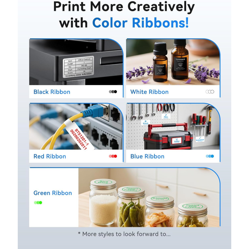 Nom Ribbon NIIMBOT M3 Compatible Labeling Ribbon —— NIIMBOT