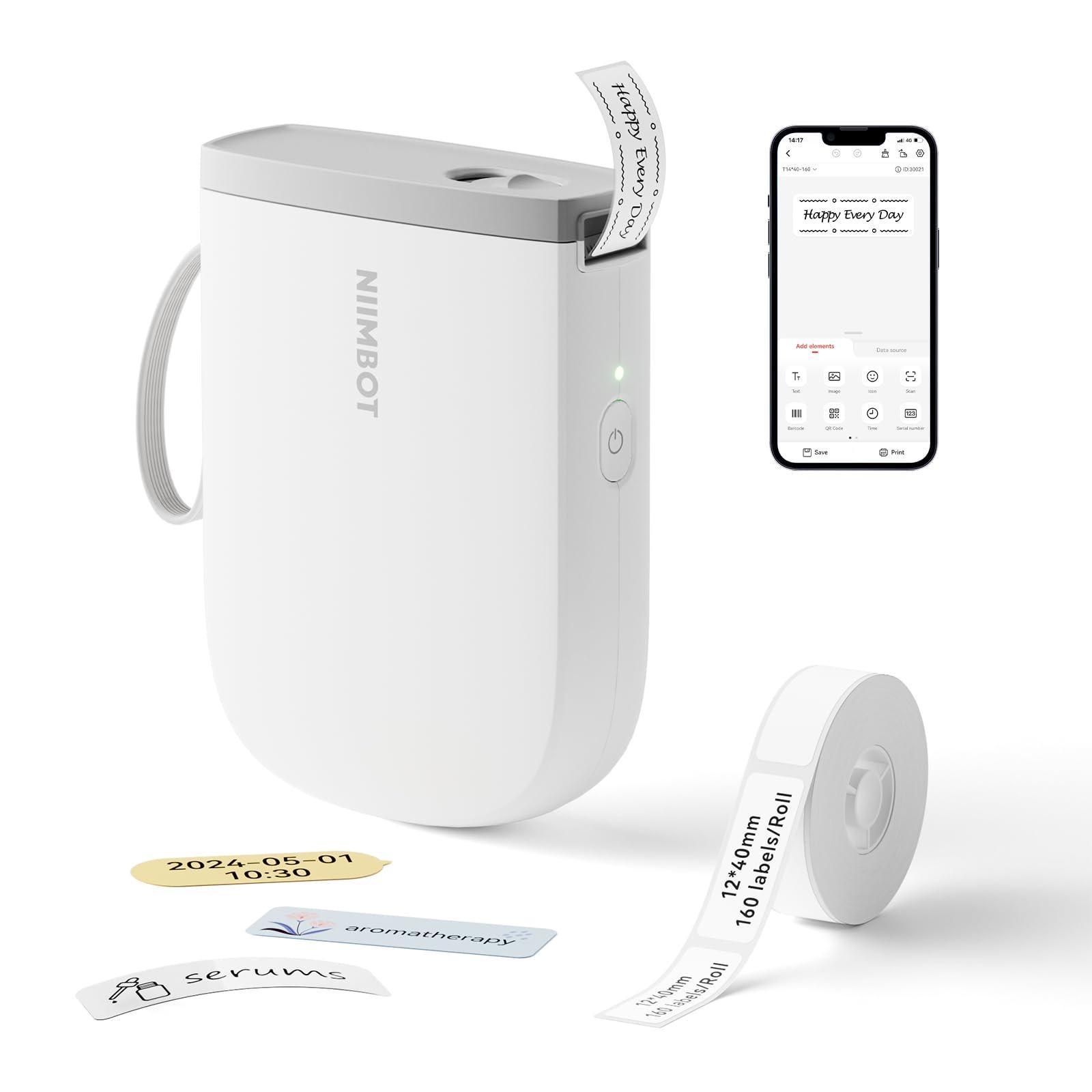 D11 0.5 Inch Label Maker Machine Tape Versatile Labeling Solution