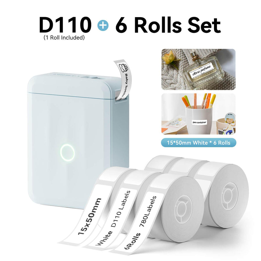 NIIMBOT D110 Portable Rechargeable Mini Label Printer — NIIMBOT