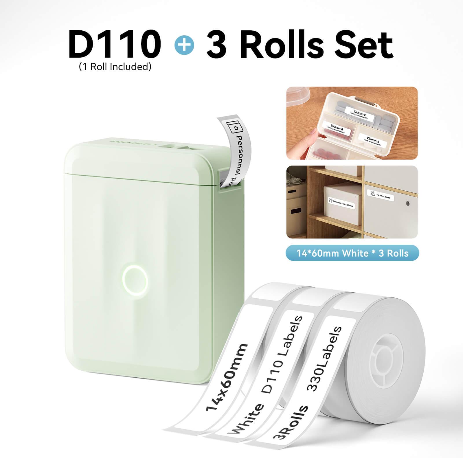 Niimbot NIIMBOT D110 Portable Rechargeable Mini Label Printer — NIIMBOT