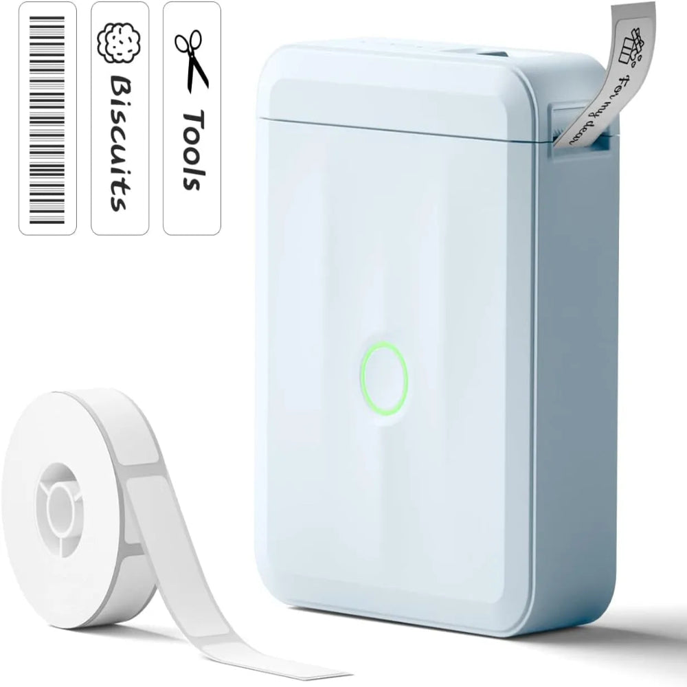 NIIMBOT D110 Upgraded Thermal Switch Mini Label Maker blue