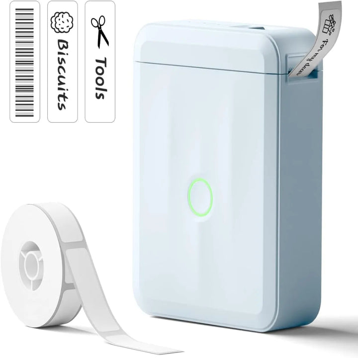 NIIMBOT D110 Upgraded Thermal Switch Mini Label Maker blue