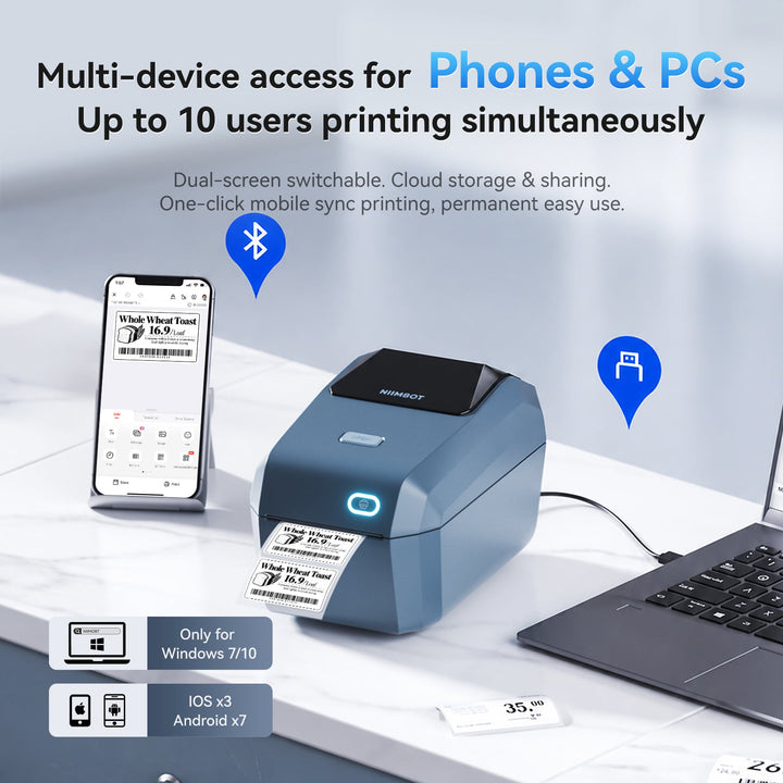 NIIMBOT K3 Thermal Inkless Label Maker - Efficiently Tool for Business